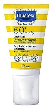 Mustela Very High Protection LSF 50+ Sonnencreme für das Gesicht, 40 ml