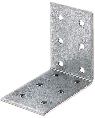 Alberts 330538 Lochplattenwinkel | sendzimirverzinkt | 60 x 60 x 40 mm | 15er Set