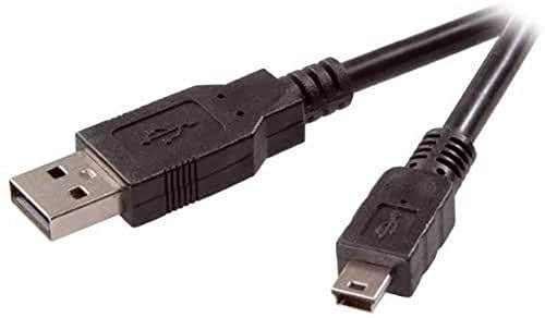 Vivanco USB 2.0 kompatibles Kabel, USB A Stecker <-> Mini USB B Stecker 1.8 m