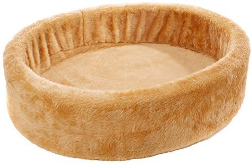 Nobby Plüschbett, beige 100 cm, 1 Stück