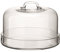 LSA International Serve Platte & Haube Ø24cm/Ø22cm Klar
