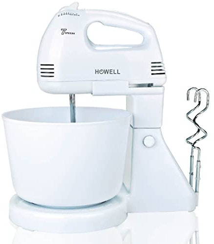 HOWELL HO. MX551 Mixer con Ciotola, 200 W, Plastica, 7 velocità