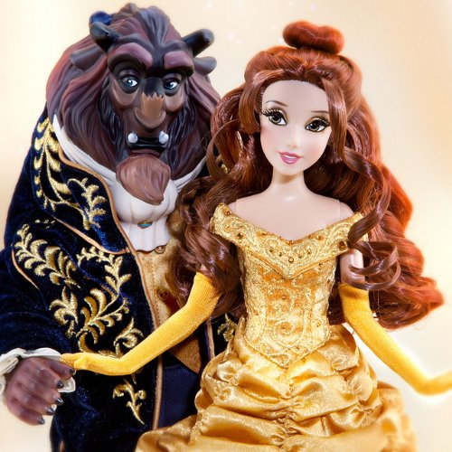 Disney Fairytale Die Schöne und das Biest Puppen, limitierte Edition
