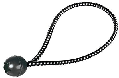 Lampa Schwarz Flexible Elastic Bungee Ball gebunden 20 Stück 200 mm lang