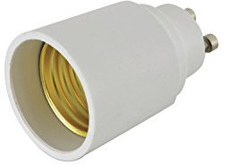 Lyyt | Lamp Socket Converter | GU10 to E27 Fitting | GU10 to Edison E27 Adapter | Light Bulb Socket Converter | Lamp Bulb Adapter for LED, Halogen, CFL | UK Standard