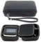 Schwarzes Etui für TomTom, Via 53 52 Start 25 52 50 Go 50 & 5 Zoll (12,7 cm) GPS Satellitennavigationssystem, mit Zubehörfach und Trageband, Hartschale