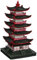 Europet Bernina 234-430040 Aquariumdekoration Aqua Della Chinese Pagoda, M