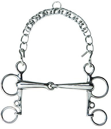 Feeling Short Weks Gebiss Pelham Gebiss, Unisex, 604626, Mehrfarbig, 125 mm