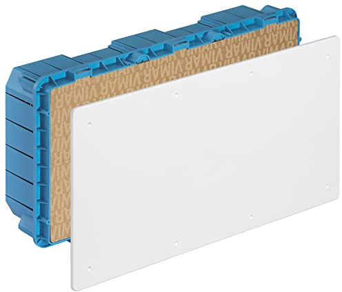 Vimar V70211 scatola di derivazione da incasso, 515x248x120mm, bianco