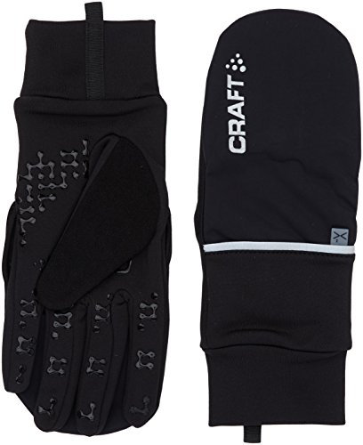 Craft Hybrid Weather Gloves | 2-in-1 Fahrradhandschuh Herren & Damen | Unisex Handschuh Fahrrad, XS