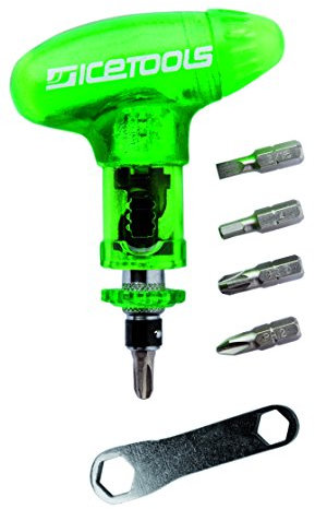 Icetools Cool Tool Komplett-Werkzeug für Snowboard/Skateboard, Unisex, Erwachsene, Hellgrün, Einheitsgröße