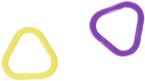 Clover Stitch Markers Triangle (Medium), Other, Multicoloured, 2.25 x 8.35 x 15.33 cm