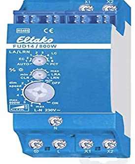 Eltako 4407488 Bus-Dimmaktor RS485 Universal bis 800W FUD 14/800 W