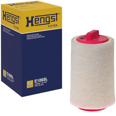 HENGST - Luftfilter E1065L - Luft-Filtereinsatz für KFZ | Hochwertiger Motorluftfilter für Otto- oder Dieselmotor - Schutz für Motoren - Wasserbeständig