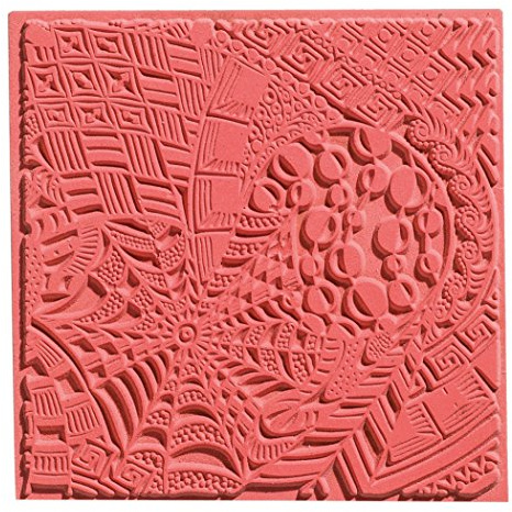 efco 9500509 Texturmatte, Naturkautschuk, 9 x 9 x 0,3 cm, braun