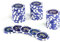 50 Poker-Chips Laser-Chips Ocean-Champion-CHIP Kanten abgerundet 12g Metallkern Poker Texas Hold`em Black Jack Roulette Token Jeton Wert 1-10000 wählbar (Wert 10)