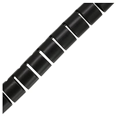 InLine 59947V flexibeler Kabelkanal 10m, schwarz, 28mm