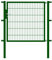 Alberts 647223 Einzeltor Flexo mit Zubehör | verschiedene Breiten und Höhen | grün | Breite 125 cm | Höhe 120 cm