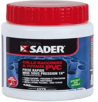 Bostik Sader Gp - Colle Tubes et Raccords Pvc 500 ml