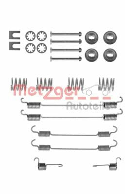 Metzger 105-0747 Zubehörsatz, Bremsbacken | Kompatibel mit: CITROËN ZX Break, NISSAN KUBISTAR Kasten, TERRANO, PEUGEOT 306, 306 Break, 306 Cabriolet, 306 Schrägheck