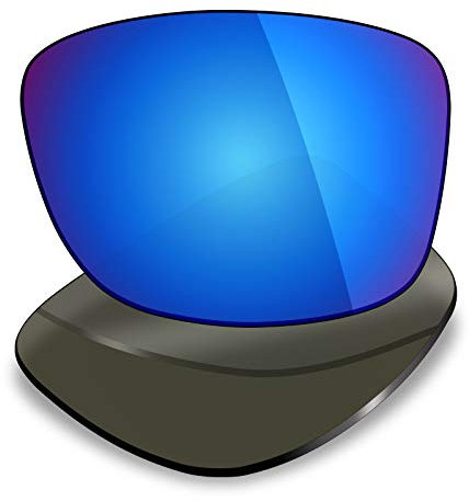 Mryok Verres de rechange pour Oakley Jupiter Squared OO9135-56 mm, Polarisé, bleu glace., taille unique