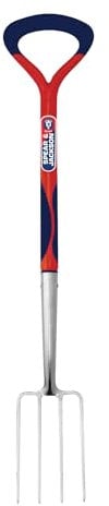 Spear & Jackson Select Fourche pour Bordure en Acier Inoxydable, 97x18x7 cm, Bleu