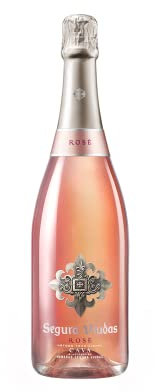 Segura Viudas Cava Brut Rosé, 1 botella de 750 ml