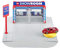 siku 5504, Autohaus, Kunststoff, Multicolor, Inkl. Fahrzeug (Metall), Viele Funktionen, Einfacher Aufbau