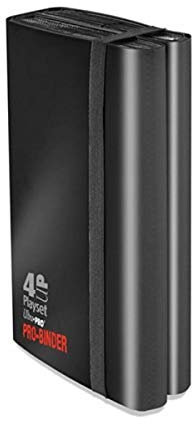 Ultra Pro 84575-4-UP Playset Pro Binder, schwarz