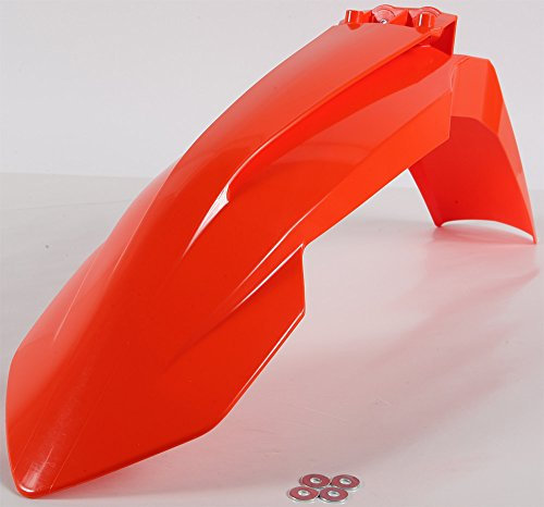 Acerbis Kotflügel vorne (16+ Orange) für 17-19 KTM 250SX, Kunststoff, Orange, Front, Motorrad