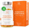 Turmeric and Black Pepper Capsules with Ginger Root Extract - Not Turmeric Tablets - 95% Curcumin Extract, Ginger & Piperine - 180 Capsules - 3 Months Supply - Vegan