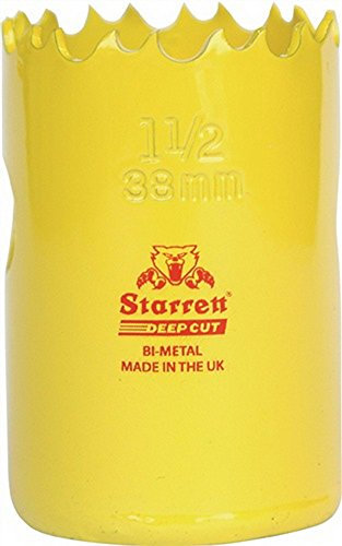 Starrett 35 mm Lochsäge mit konstanter Zahnteilung, 6 Zähne/Zoll SH0138