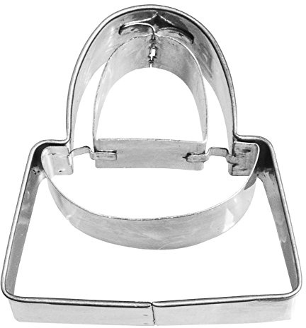 Birkmann 1010689010 Ausstechform Handtasche, Kunststoff, Grau, 5 x 3 x 2 cm…