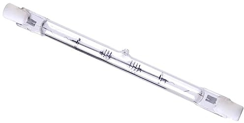 SYLVANIA Halogen-Lampe, R7s Sockel, 48 Watt / 750 Lumen entspr. ca: 48 Watt, Warm White (2900K), 2000h Lebensdauer, Lineare Form, 12mm Durchmesser, 80mm Länge, Klarer Kolben, dimmbar, 1er Pack