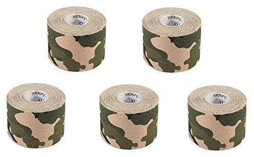 5 Rollen Kinesio® TexClassic Tape Dr. Kenzo Kase oder 5 Rollen Kinesiologie Tape von IamSporty (Kinesiologie Camouflage)