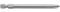 Bosch Accessories Bosch Professional Bit Extra-Hart für Phillips-Kreuzschlitzschrauben (PH2, Länge: 89 mm, 3 Stück)