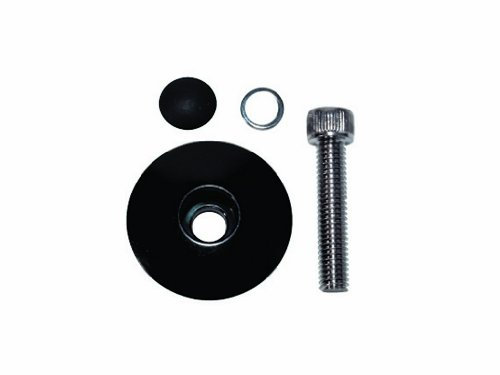 Weldtite WEL8042 Aheadset Top Cap and Bolt - Silver, 1-1/8 Inch