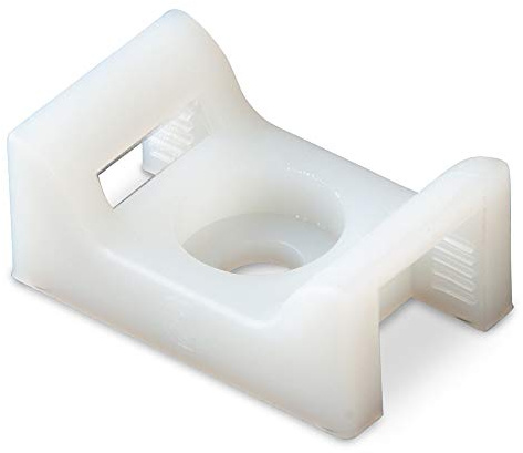 Ancor 199232 Cable Tie Mount, Natural, #8 Screw, 100pc