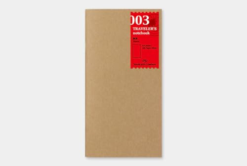 Midori Traveler's Notebook (Refill 003) blanko