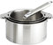 Cristel-S3CZL-Série de 3 casseroles 16-18-20cm + 1 poignée ZENITH - Collection Strate