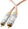 Akord Premium 5 m Digital Coaxial Audio Lead Phono Cable with SPDIF Gold RCA Connector for Surround Sound/Dolby/DTS