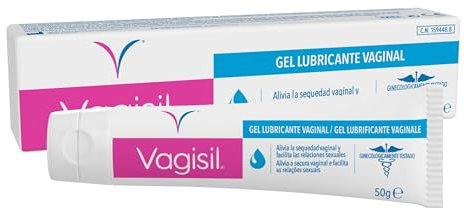 Vagisil Gel Lubricante Íntimo, Alivia la Sequedad Vaginal y Facilita las Relaciones Sexuales, 50 g