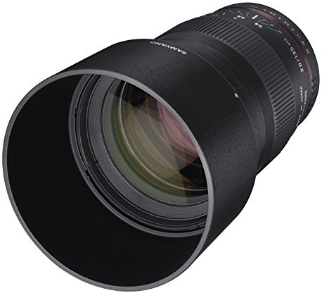 Samyang 135 mm f/2.0 ED UMC Teleobjektiv für Fuji X Mount Wechselobjektiv Kameras