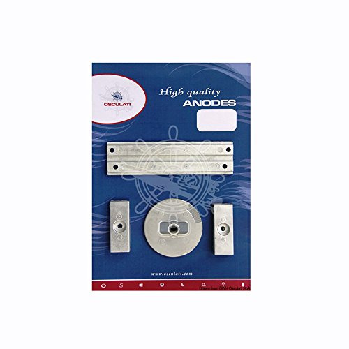 Osculati Anoden-Set f. Mercury 75>115 EFI Aluminium