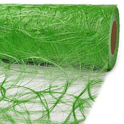 Sizoweb TISCHLÄUFER, 5m, APFELGRÜN 6380, 30cm breit