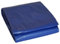 Lona para piscina rectangular, 6 x 10 m, color azul marino, 140 g/m2, con red para desagüe