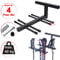 4U® Skihalter für 4 Paar Ski Skiträger Skistöcke Nordic Walking Stöcke Wandhalter Ski Gerätehalter