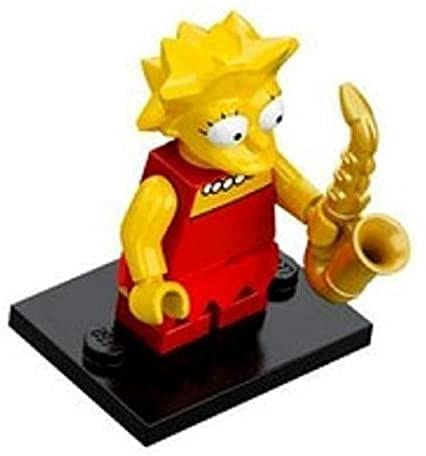 LEGO 71005 - Minifigur Lisa Simpson aus der Sammelfiguren-Serie The Simpsons