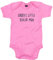 Boiler Man Baby Body Suit Daddys Little Newborn Babygrow Pink with Black Print 12-18 Months