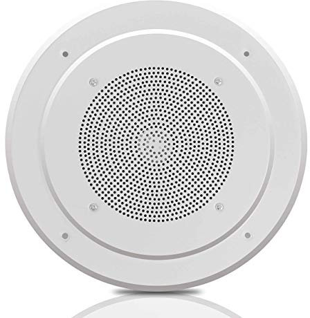 Pyle Home PDICS8 Système d'enceintes encastrables au Plafond avec transformateur Noir 20,3 cm